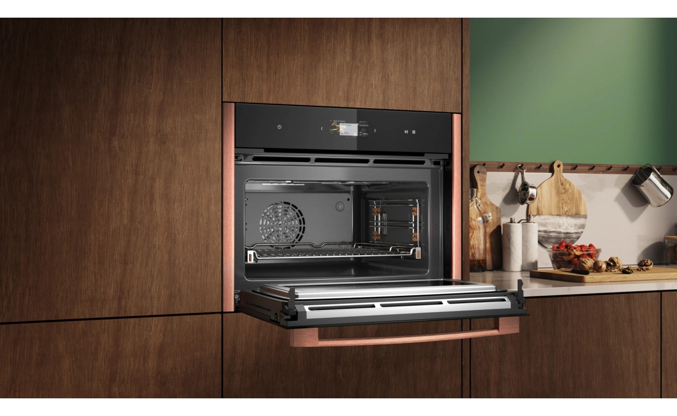 Neff 45cm N 90 Built-in Compact Oven with Microwave Function (Anthracite Grey) C29MS3AY0AG