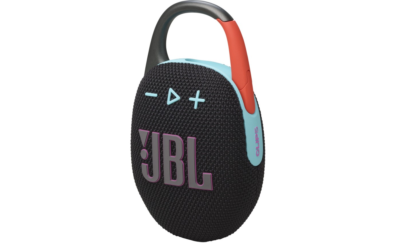 JBL Clip 5 Ultra Portable Waterproof Speaker (Black & Orange) JBLCLIP5BLKO