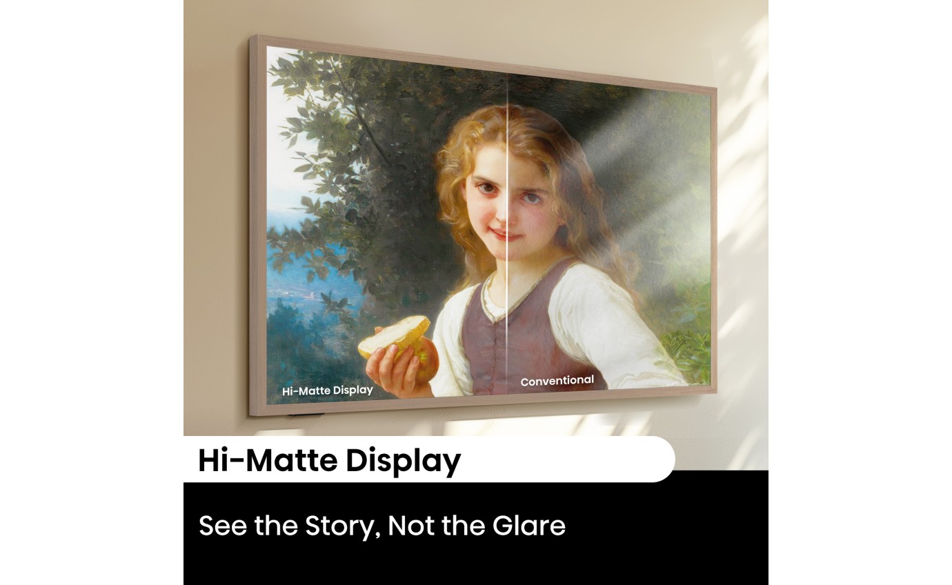 Hisense 75 inch 4K QLED CanvasTV 75S7QAU