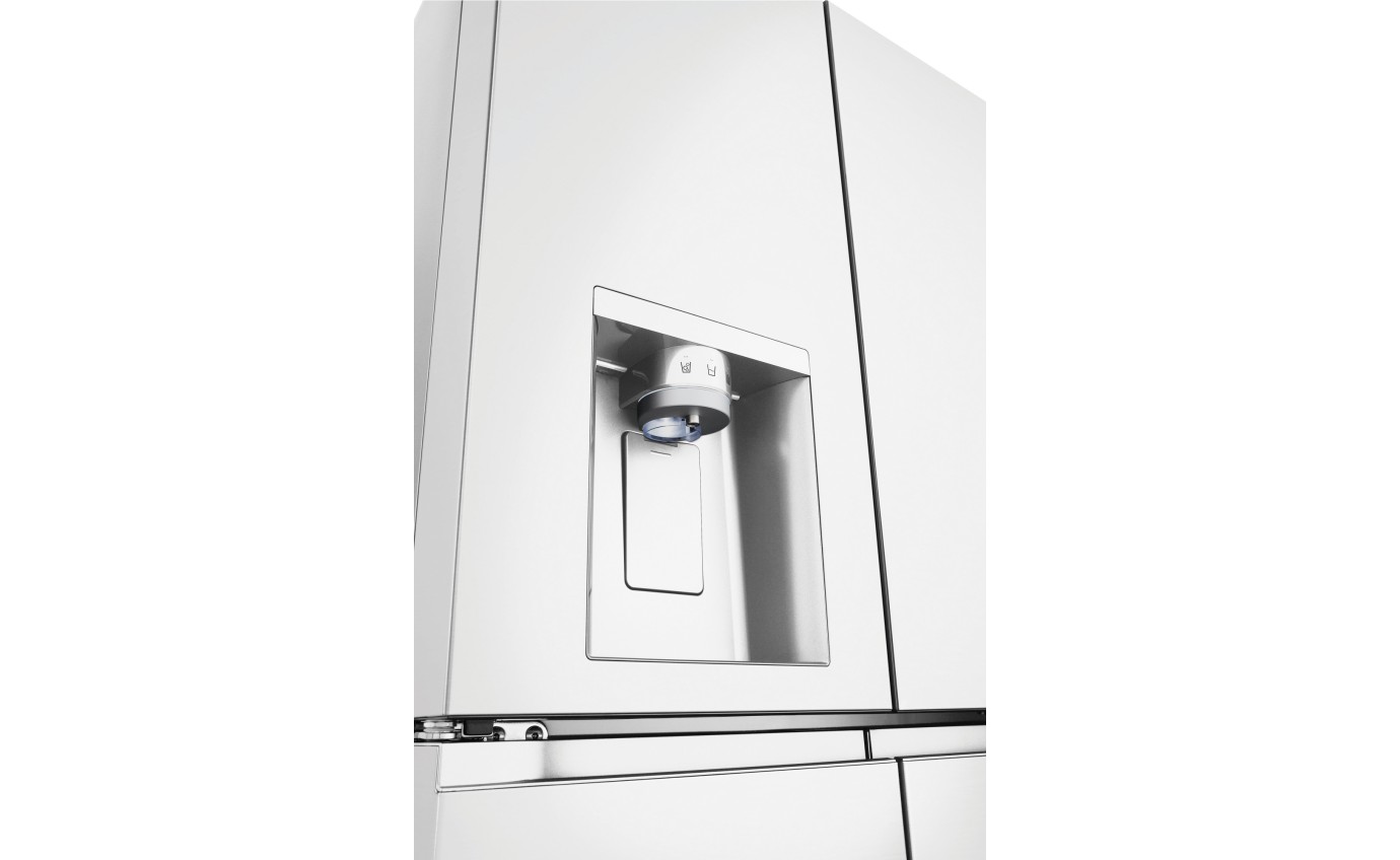 LG 506L Quad Door Fridge (White) GFL500MWH