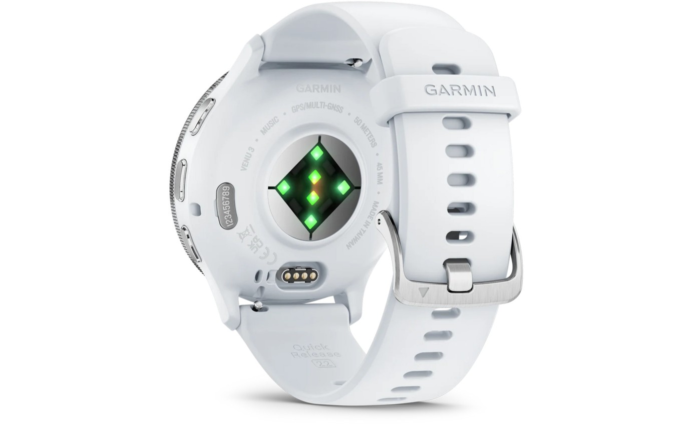 Garmin Venu&reg; 3 Smartwatch (Silver/Whitestone) 0100278400