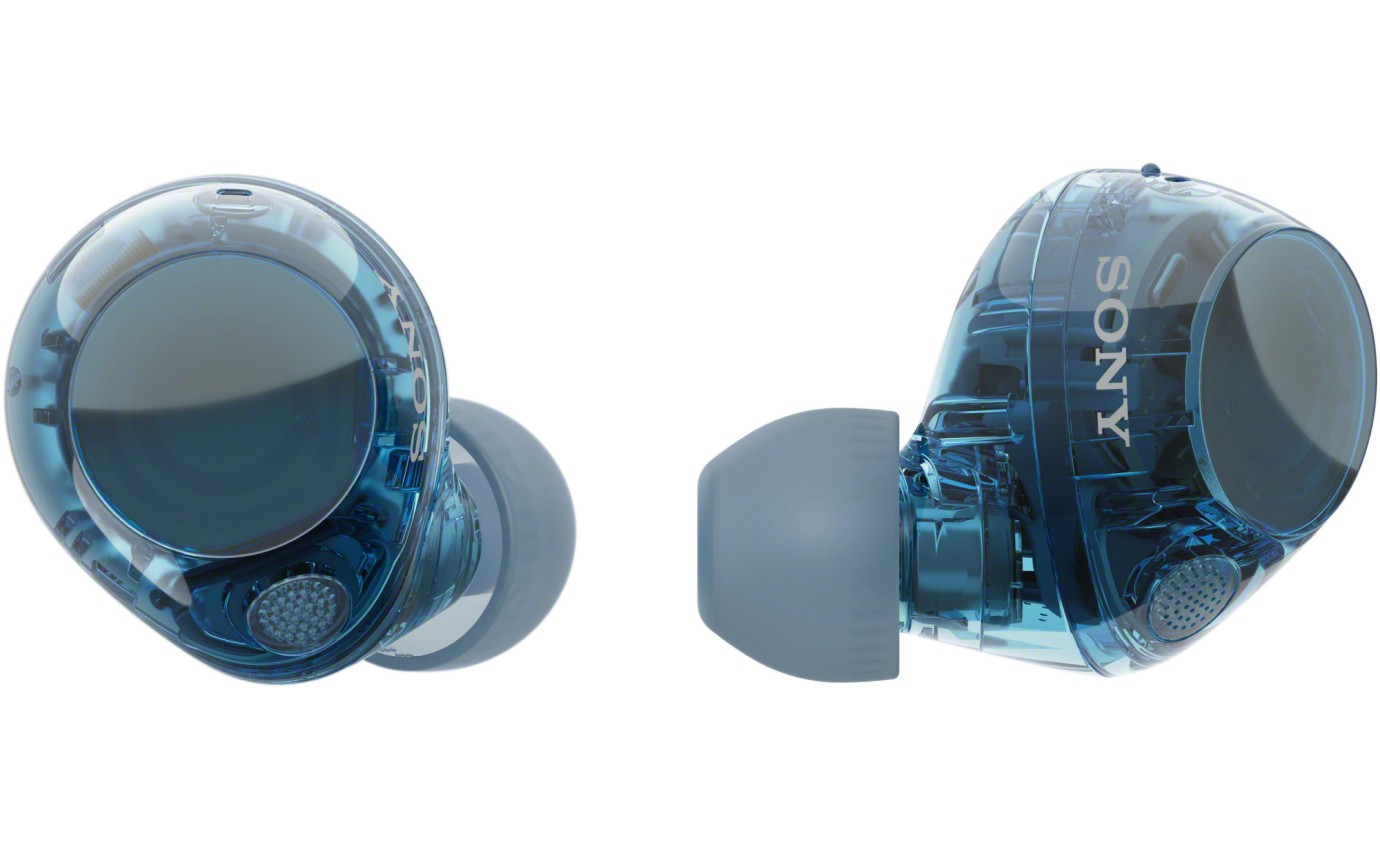 Sony True Wireless Noise Cancelling Earbuds (Glass Blue) WFC710NL