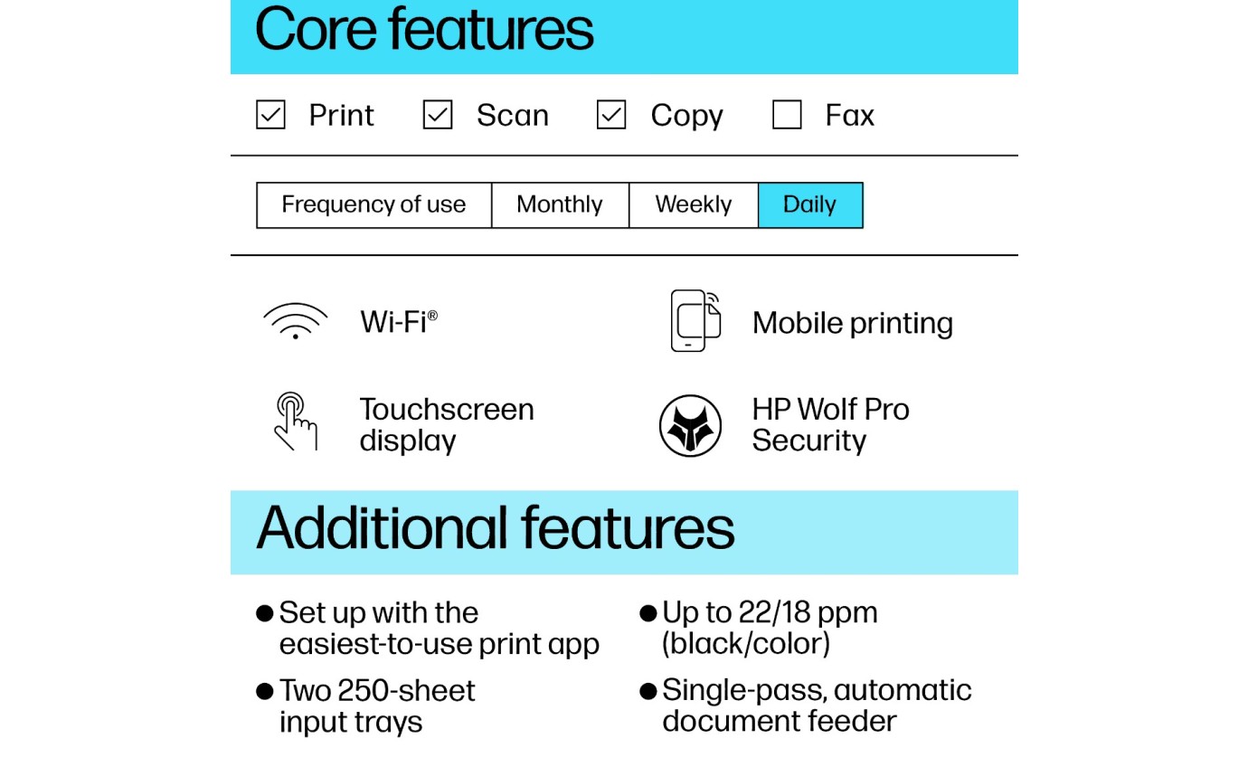 HP OfficeJet Pro 9730e A3 All-in-One Printer - Instant Ink Compatible 537P6B