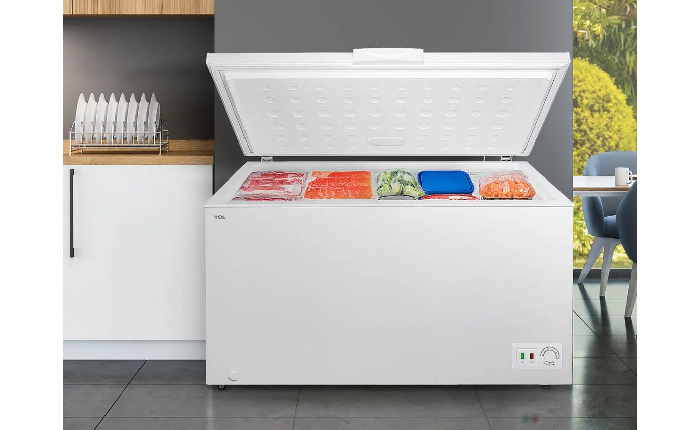 TCL 371L Hybrid Chest Freezer (White) F380CFW