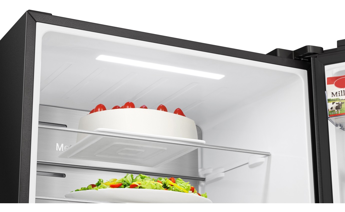 Hisense 500L Bottom Mount Fridge (Dark Stainless) HRBM500TBW