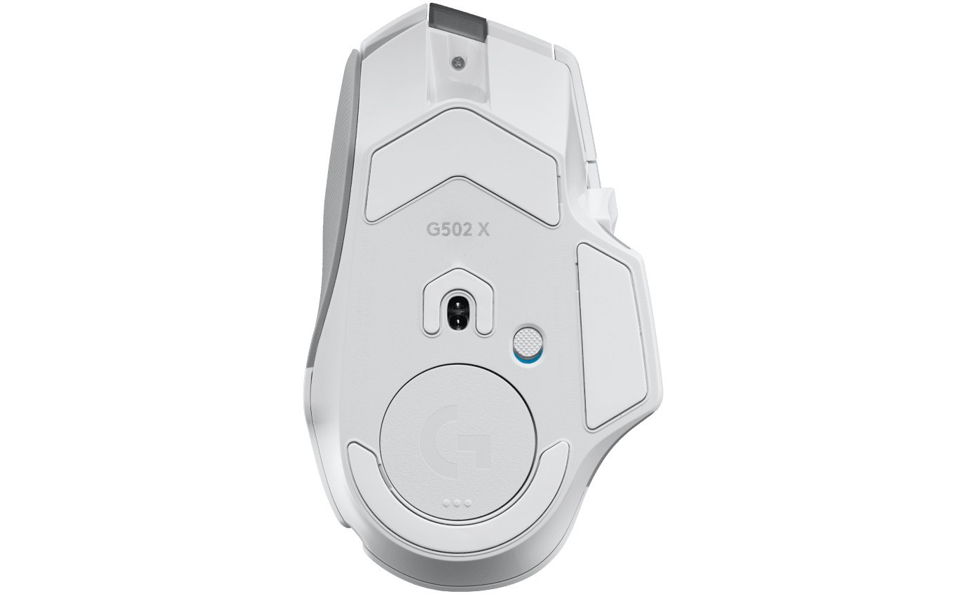 Logitech G G502 X Plus RGB Gaming Mouse (White) 910006173