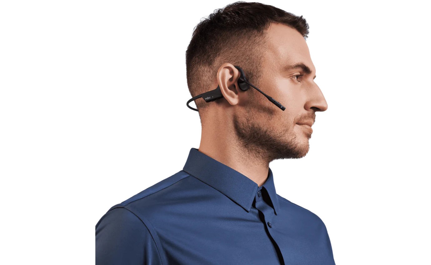 Shokz OpenComm2 UC USB-C Bone Conduction Stereo Headset (2025 Upgrade) C120ACBK