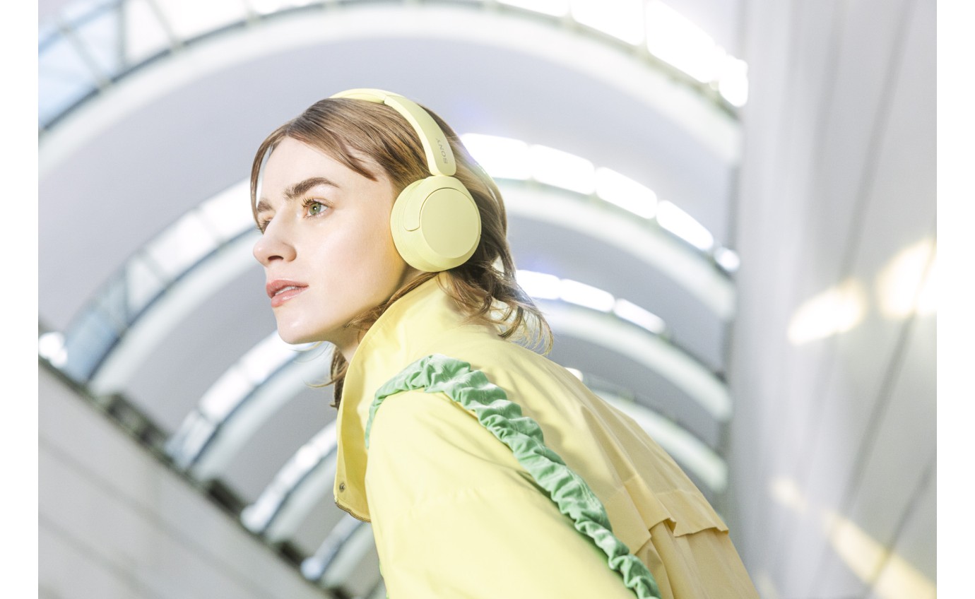 Sony Wireless Headphones (Yellow) WHCH520Y