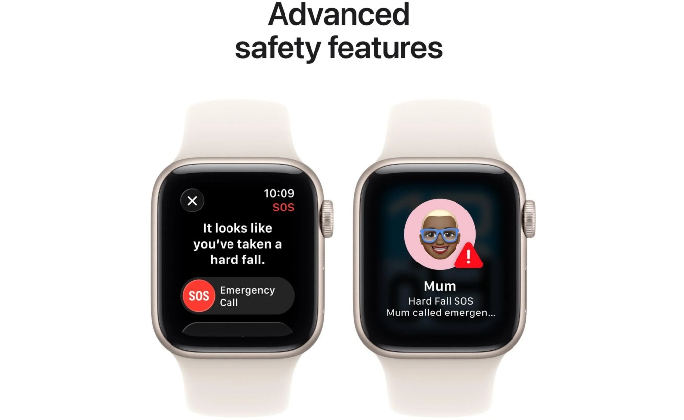 Apple Watch SE 3 GPS + Cellular 40mm Starlight Aluminium Case with Starlight Sport Band (M/L) MEP74XA