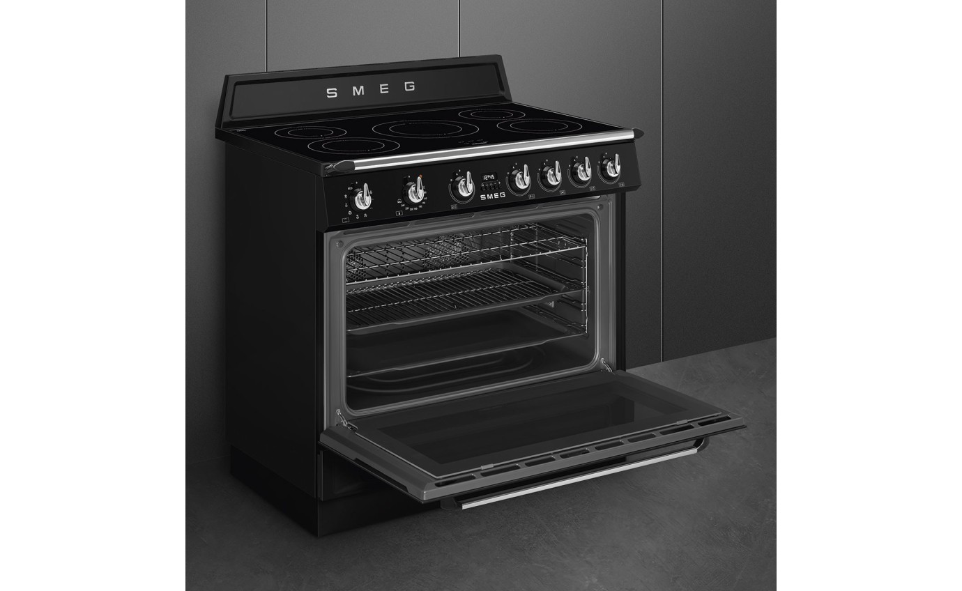 Smeg 90cm Victoria Freestanding Cooker TR90IMBL