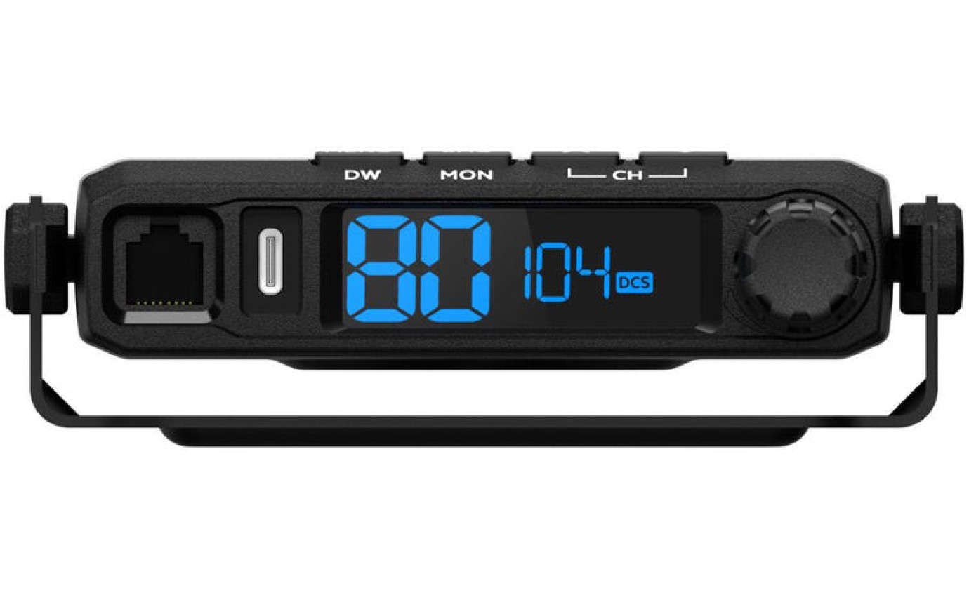 ECOXGEAR EXG1000 5W Compact Fixed Mount UHF Radio with USB-C Port (Value Pack) EXG1000VPK