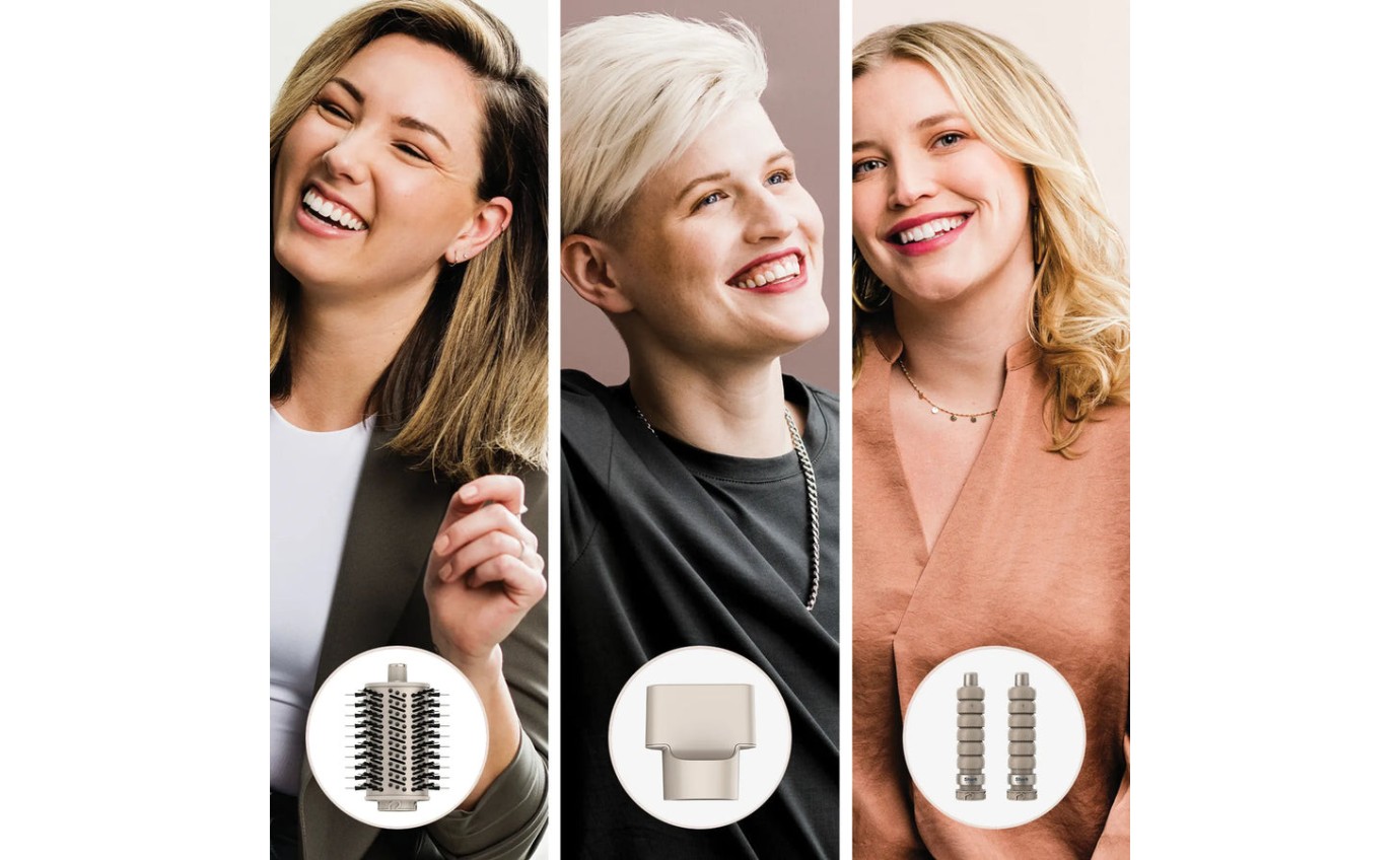 Shark FlexStyle Air Styling & Drying System (Stone) HD421SL