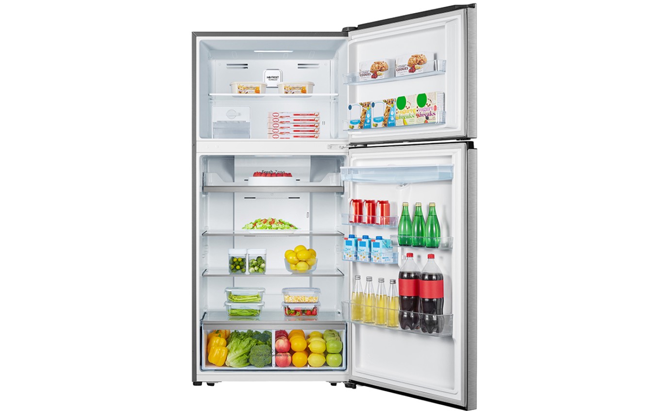 Hisense 496L Top Mount Fridge (Stainless Steel) HRTF496SW