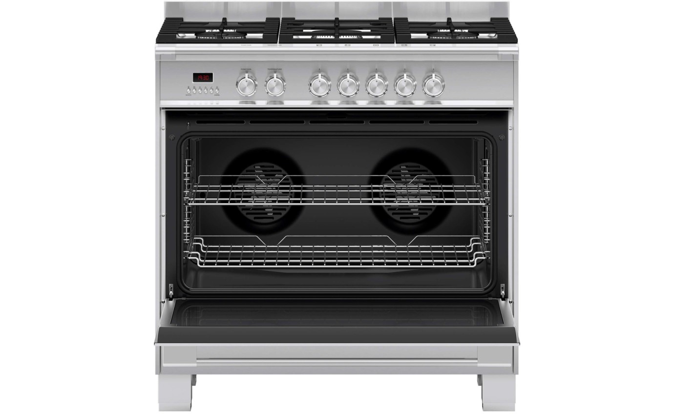 Fisher & Paykel 90cm Series 7 Classic 5 Burner Dual Fuel Cooker OR90SCG2X1