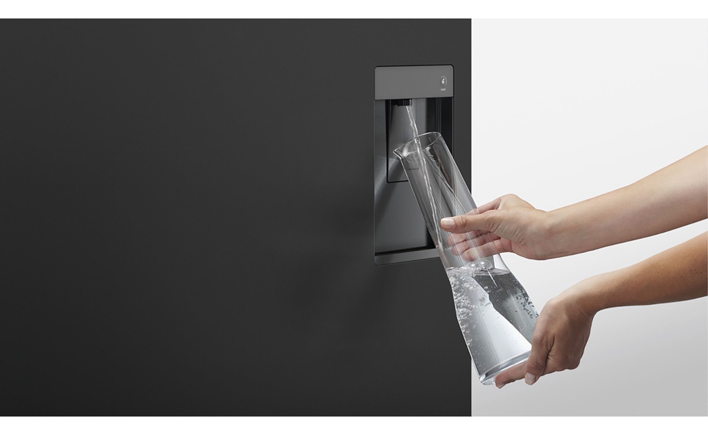 Fisher & Paykel 498L Series 7 Quad Door Refrigerator Freezer, Ice & Water RF500QNUB1