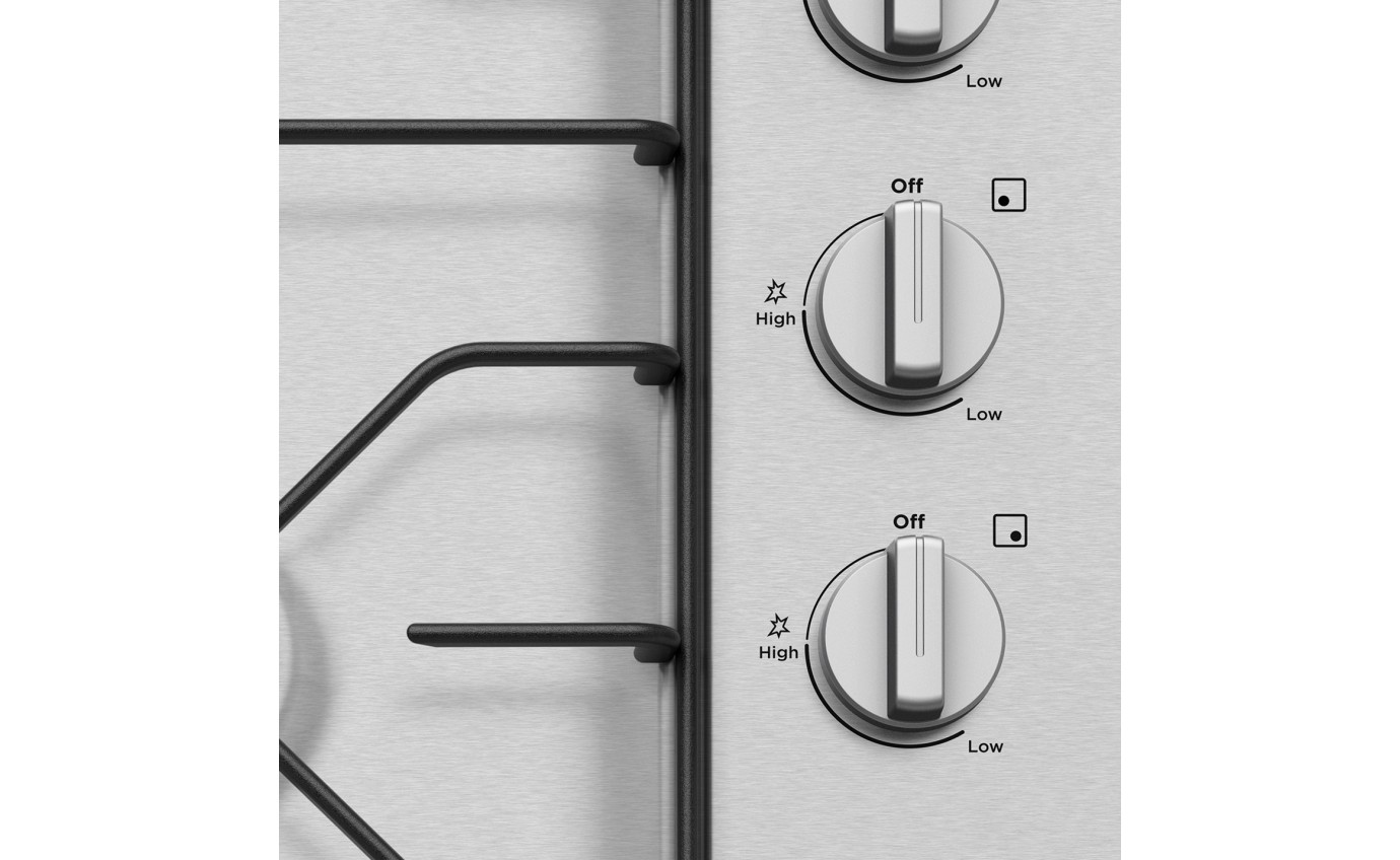 Westinghouse 60cm 4 Burner Gas Cooktop WHG640SC