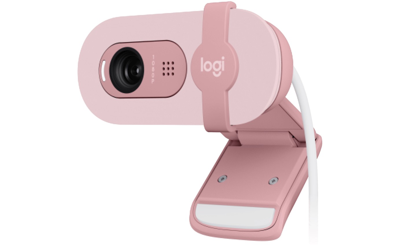 Logitech Brio 100 Full HD Webcam (Rose) 960001624