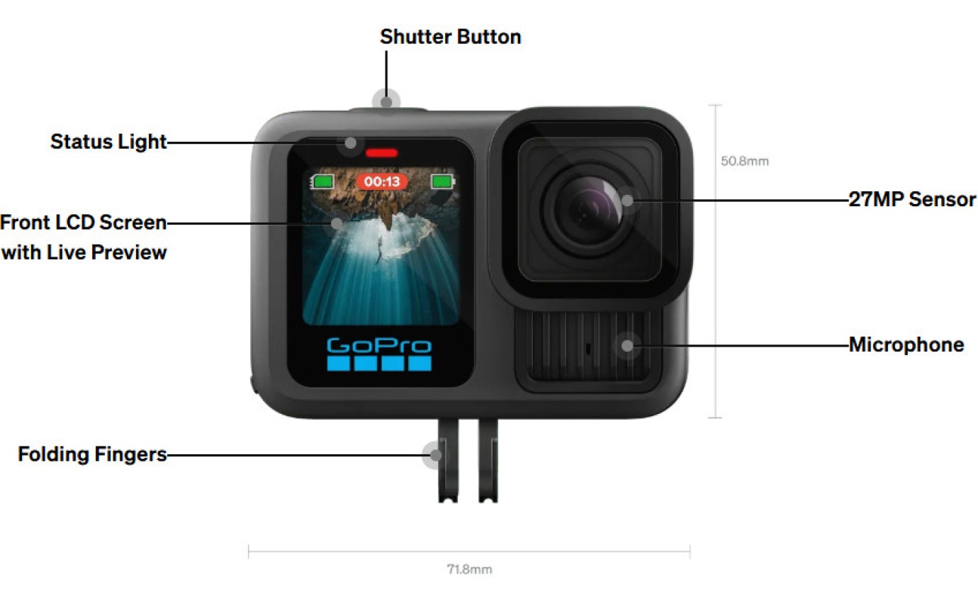 GoPro HERO13 Black Polar White Limited Edition CHDHX132RW