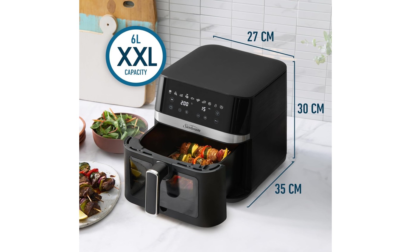 Sunbeam 6L Alinea Pro DiamondForce™ Air Fryer AFP4550DF