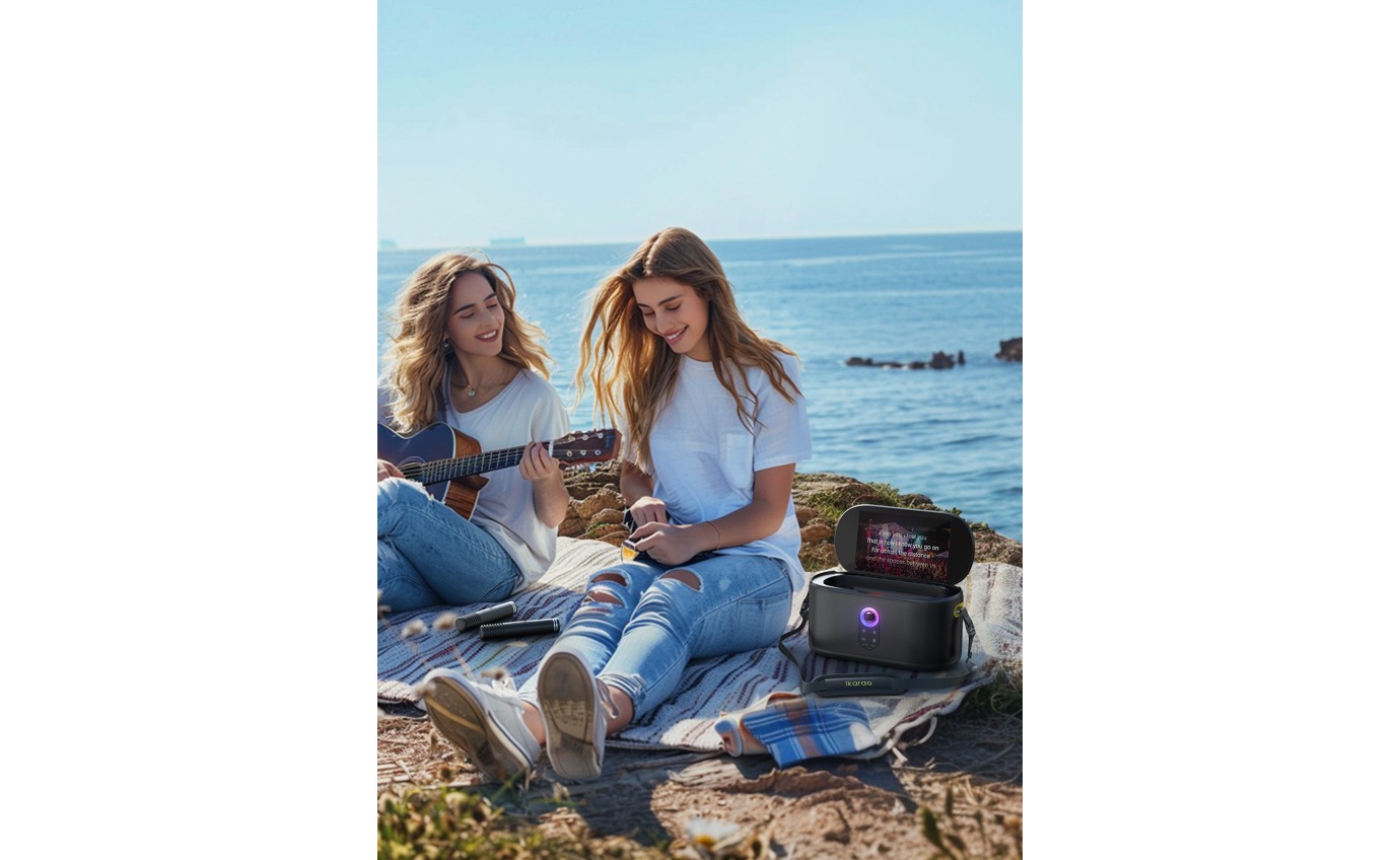 Ikarao Shell S1 Premium Portable Karaoke Machine IKSHELLS1