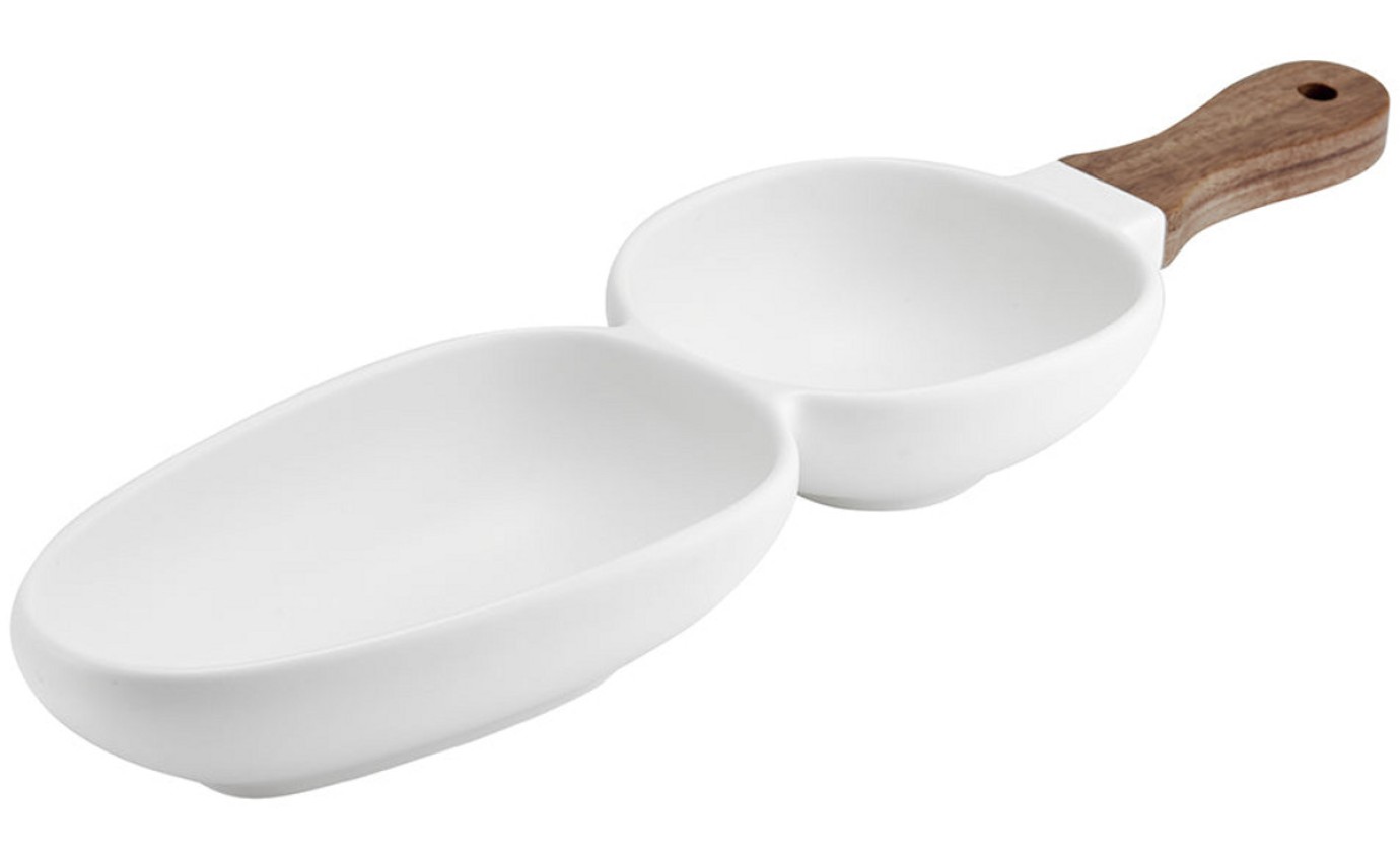 Ladelle Essentials 2 Part Serve Stick White 62049