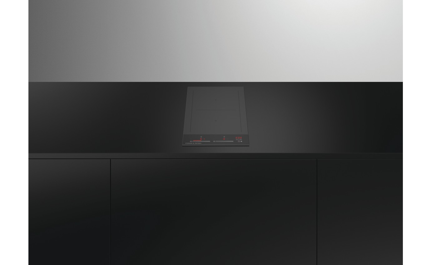 Fisher & Paykel 30cm Series 7 2 Zone Induction Cooktop, SmartZone CI302DTB4