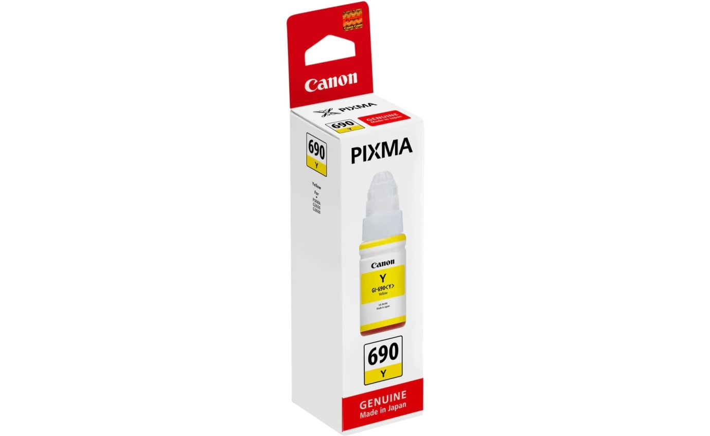 Canon GI 690 MegaTank Ink Refill (Yellow) GI690Y