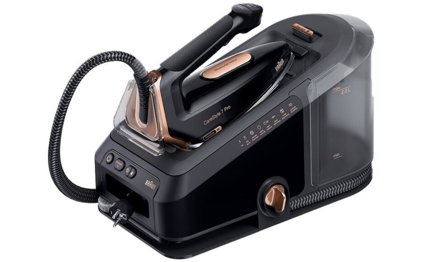 Braun CareStyle 7 Pro Steam Generator Iron (Black) IS7285BK