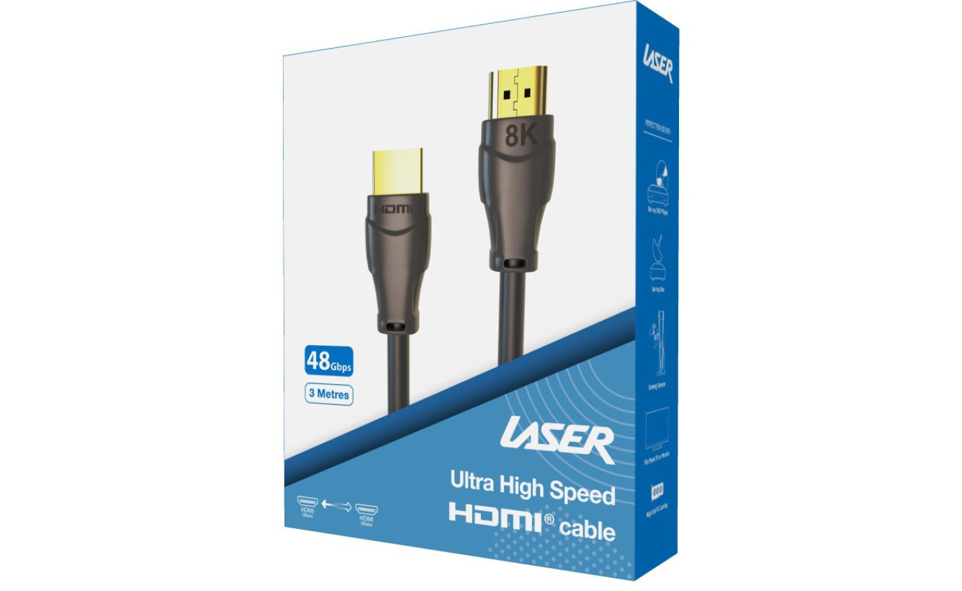 Laser 8K HDMI 2.1 Cable 3m CBHDMI38K