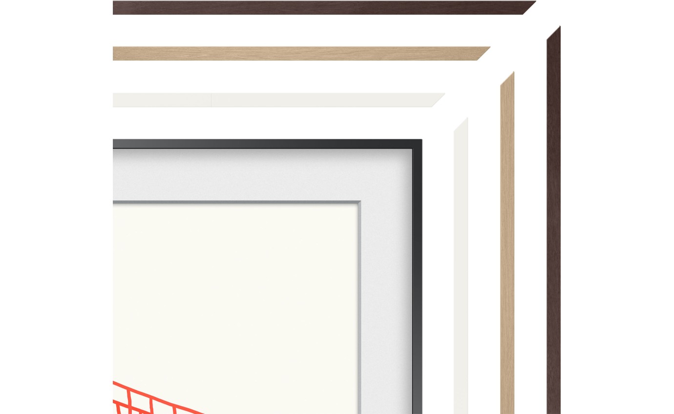 Samsung 85 inch Modern Bezel for The Frame TV 2021/2022 (White) VGSCFA85WTBRU