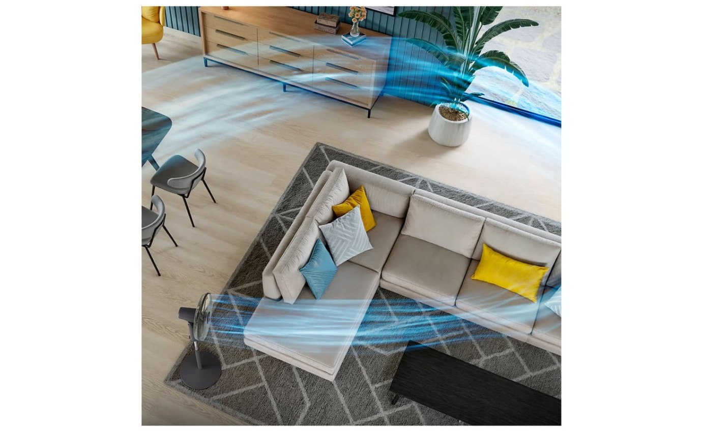 Philips 1000 Series Pedestal Fan (Black) CX152001