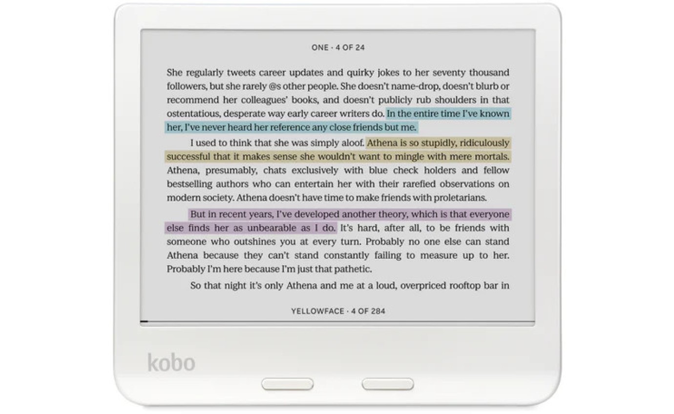 Kobo Libra Colour (White) N428KUWHKCK