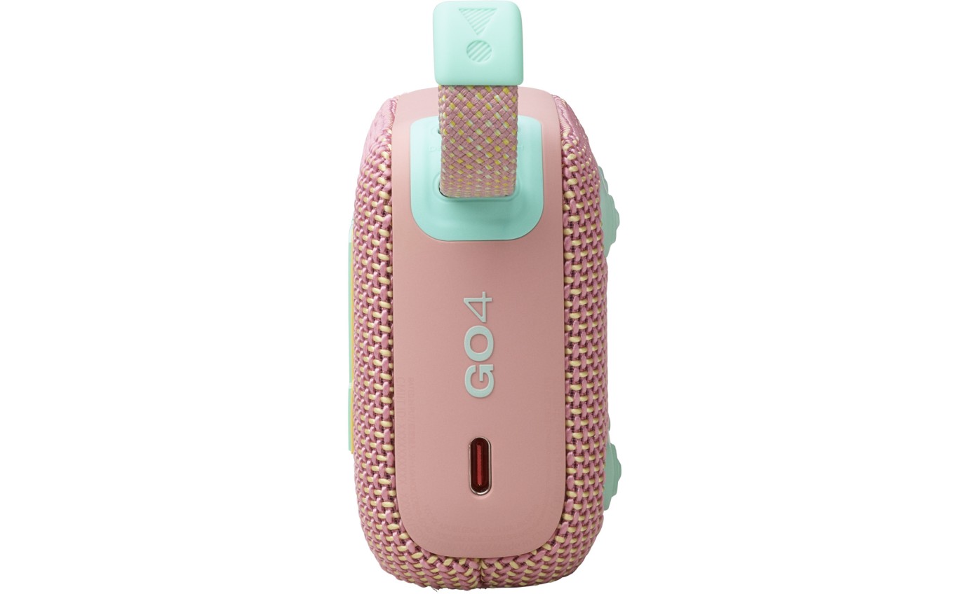 JBL Go 4 Mini Portable Bluetooth Speaker (Pink) JBLGO4PINK