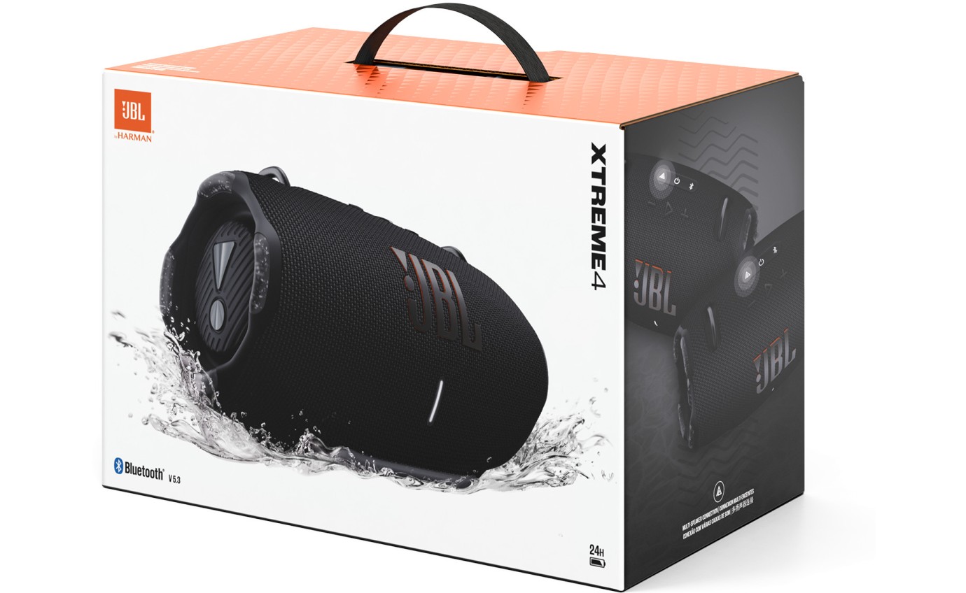 JBL Xtreme 4 Portable Bluetooth Speaker (Black) JBLXTREME4BLKAS