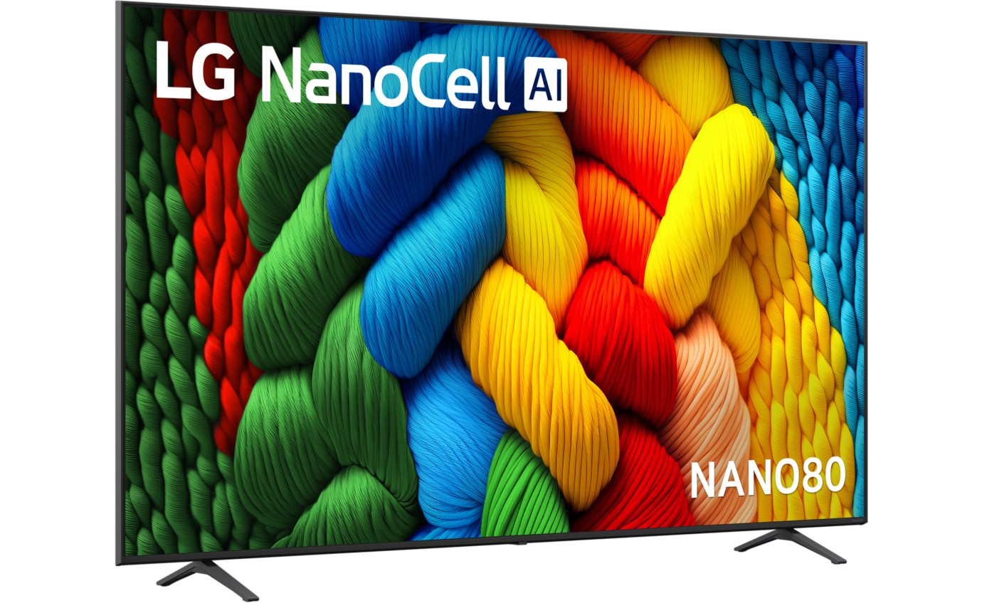 LG 86 inch NANO80A AI LED UHD 4K Smart TV 86NANO80ASA