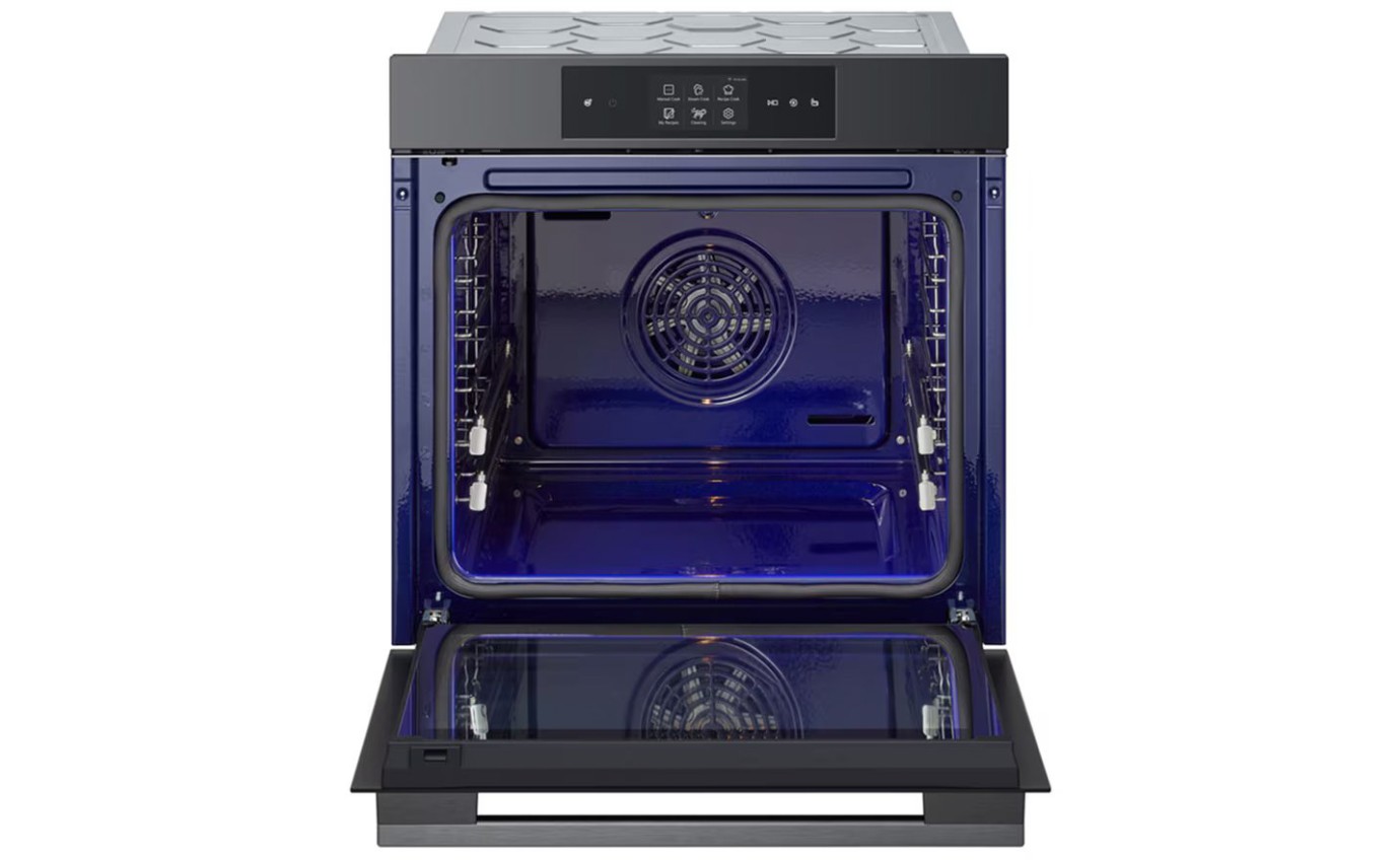 LG 76L InstaView Steam Assist Pyrolytic Oven (Black Stainless Steel) BO609T2MB4