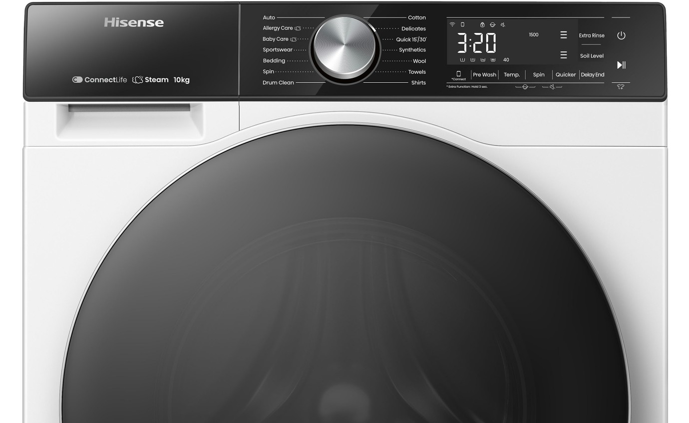 Hisense 10kg Front Load Washing Machine HWFS1015E