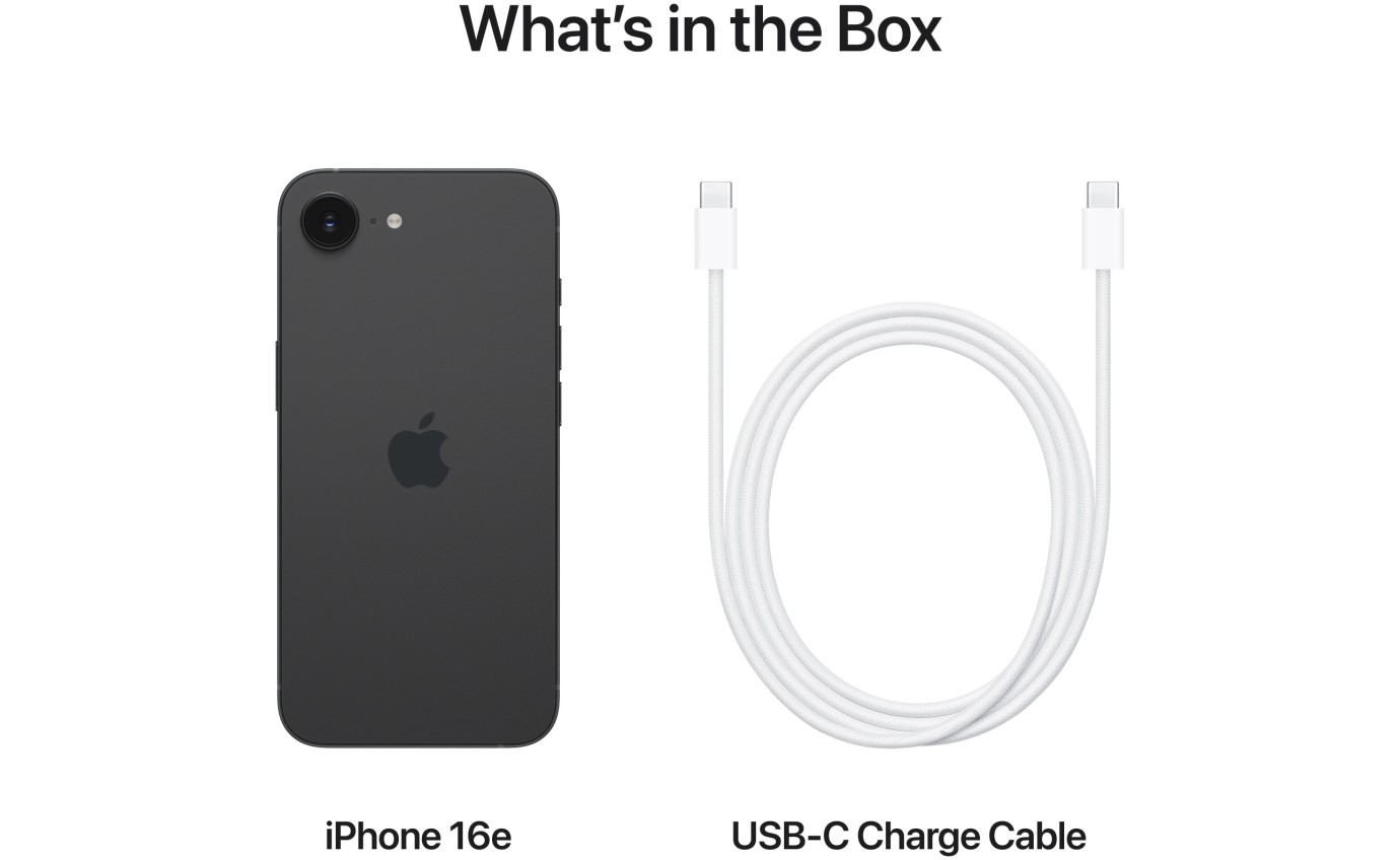 Apple iPhone 16e 128GB (Black) MD1Q4XA