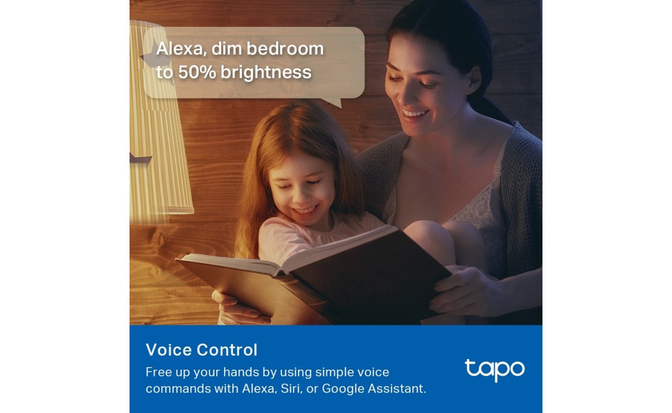 Tapo Smart Wi-Fi Multicolour Light Bulb (E27) TAPOL535E