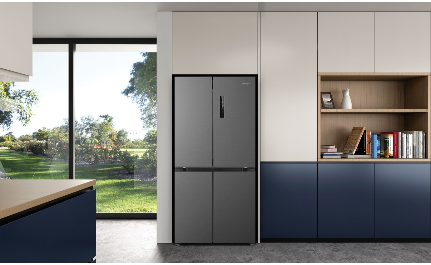 Westinghouse 496L French Door Fridge (Matte Black) WQE4900BA