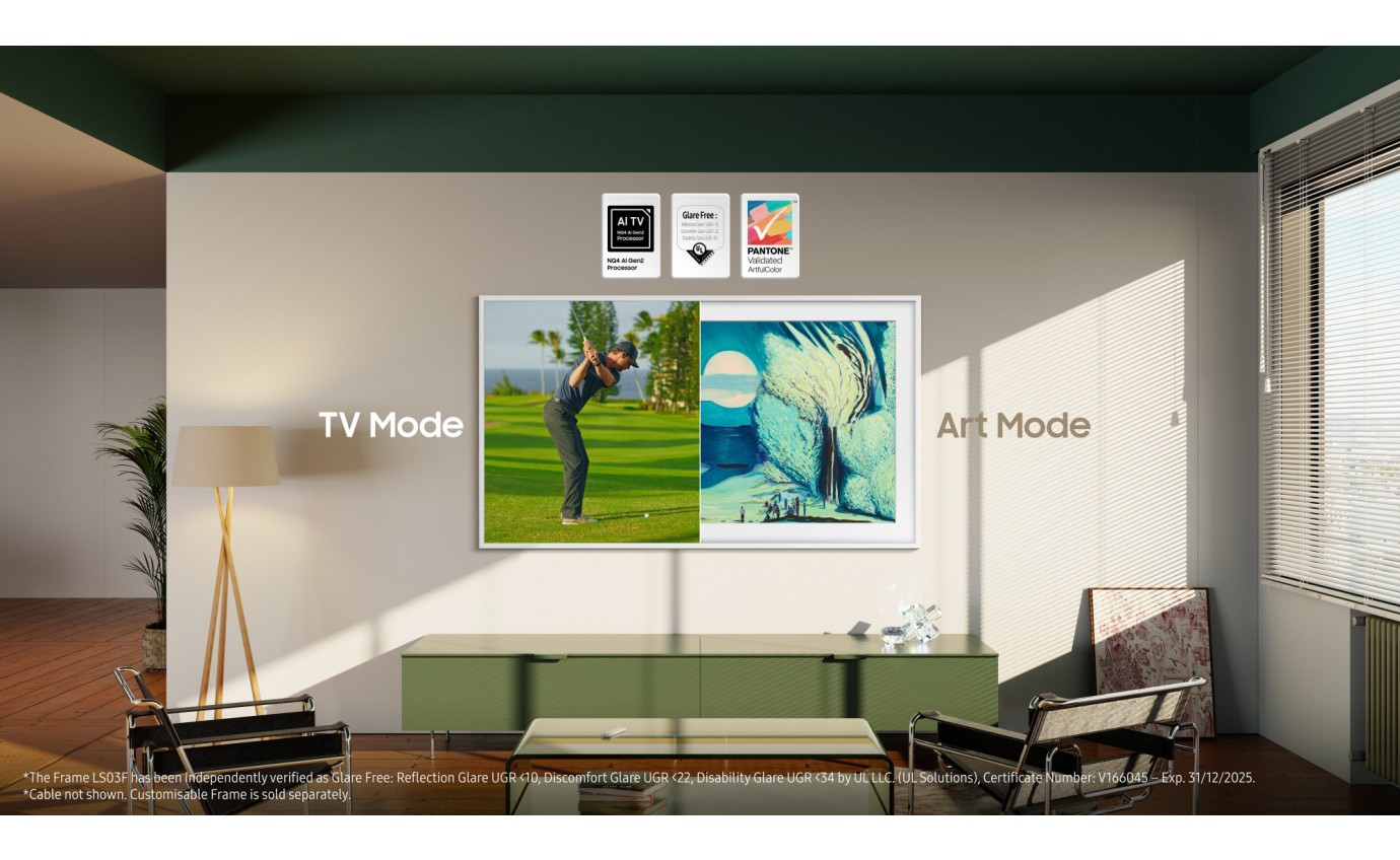 Samsung 55 inch The Frame QLED 4K Vision AI Smart TV QA55LS03FAWXXY