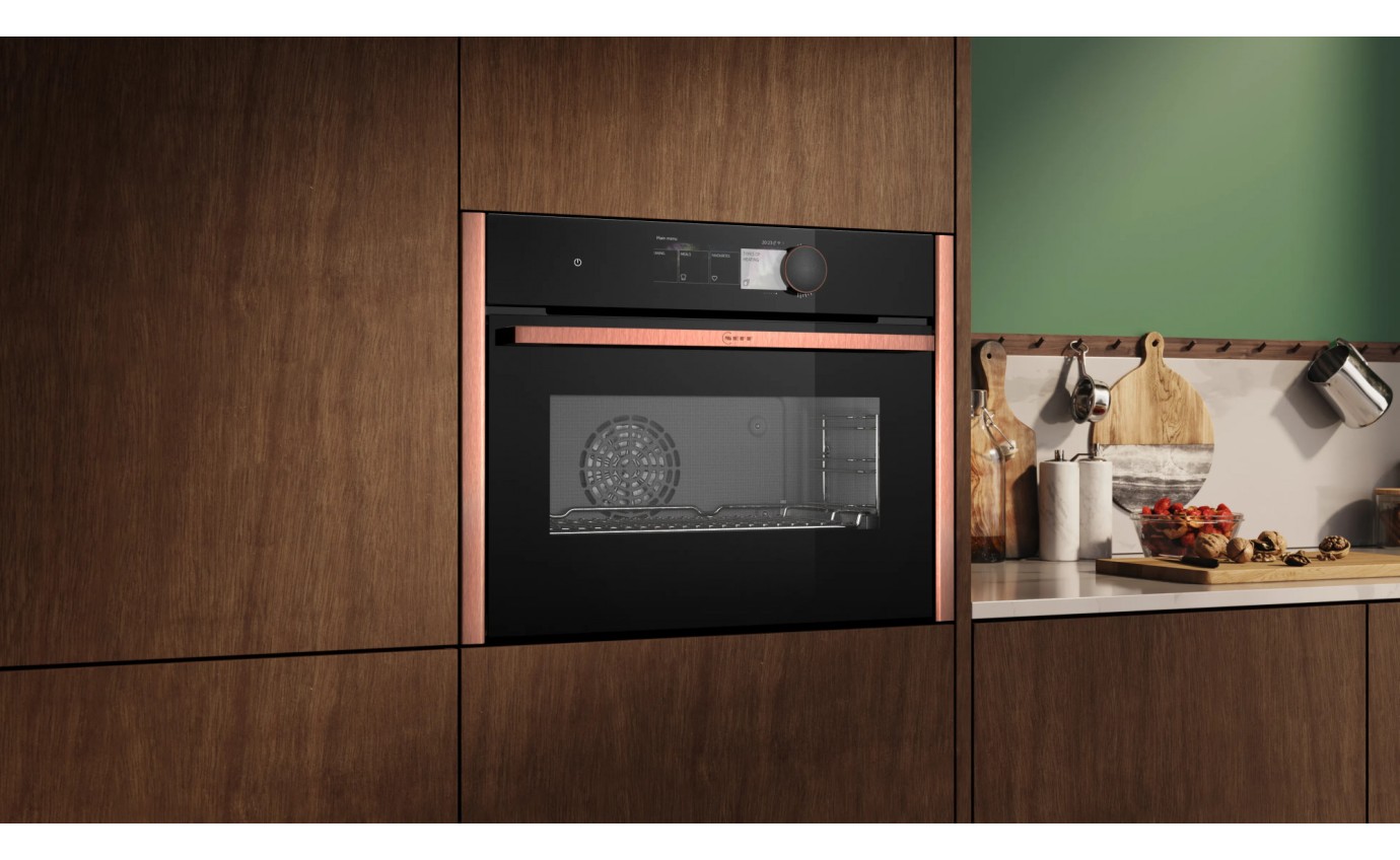 Neff 45cm N 90 Built-in Compact Oven with Steam Function (Metallic Silver) C29FY5CY0MS