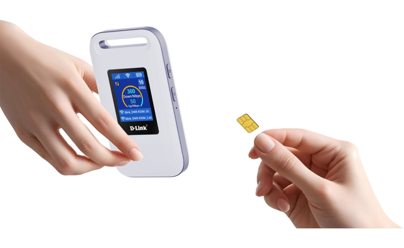 D-Link 4G+ Cat6 Wi-Fi 6 Mobile Hotspot DLDWR933M