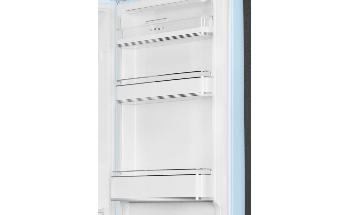 Smeg 331L 50s Style Retro Bottom Mount Fridge (Pastel Blue) FAB32RPB5AU