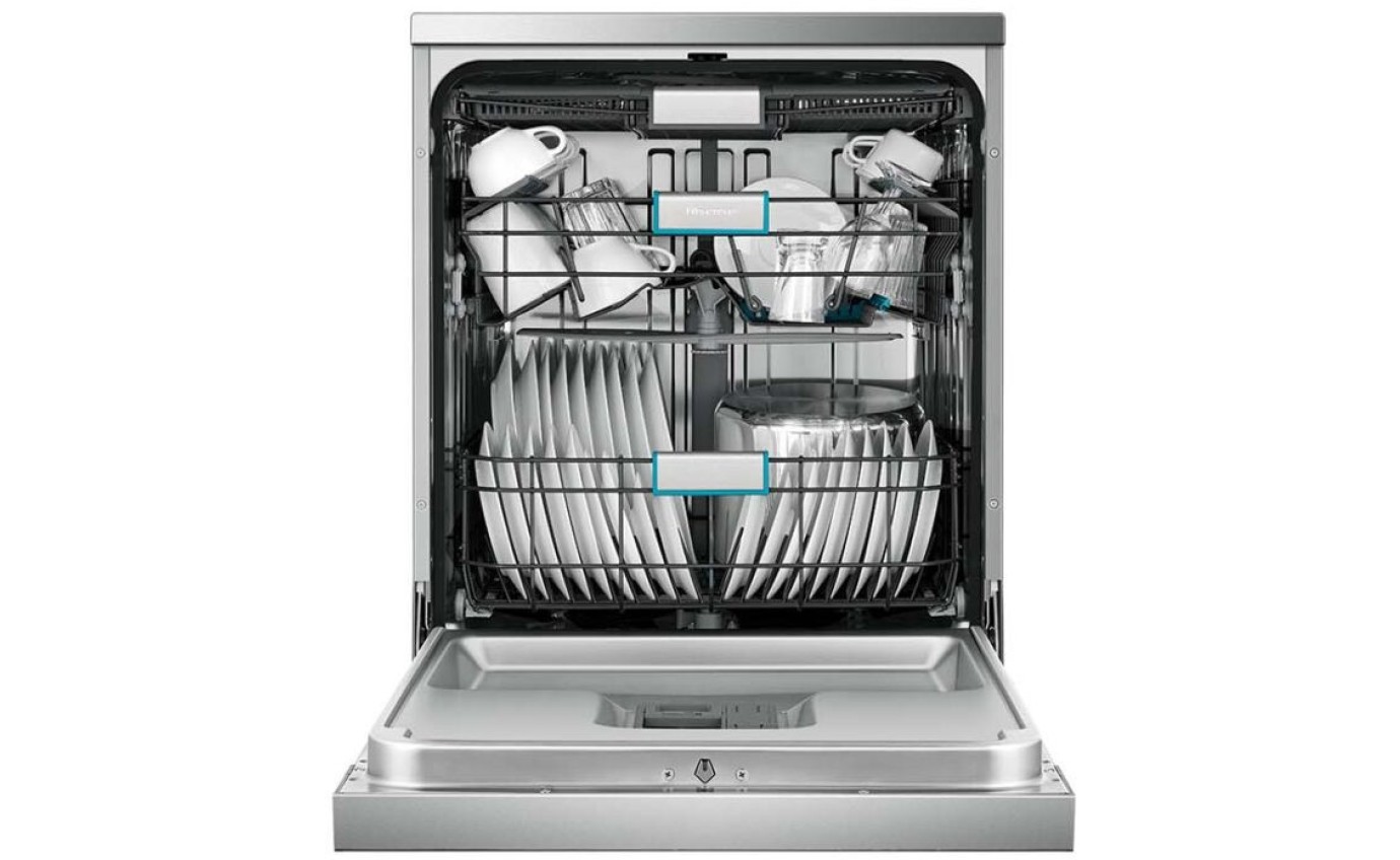 Hisense 60cm Freestanding Dishwasher (Stainless Steel) HSAA16FS