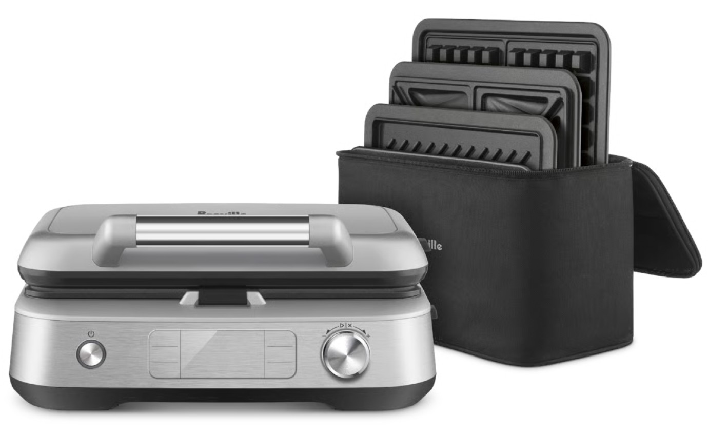 Breville the Switch & Press&trade; 3-in-1 LGR310BSS