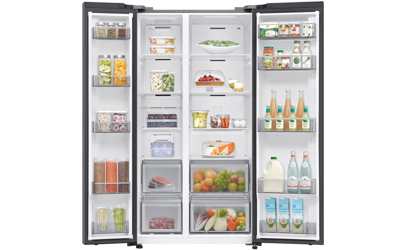Samsung 655L Smart Side By Side Fridge (Silver) SRS6100S