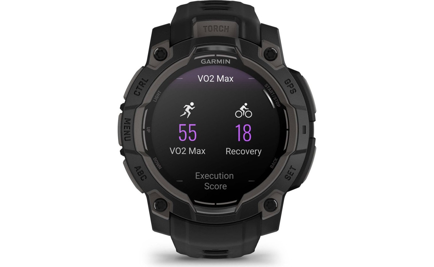 Garmin Instinct 3 45mm AMOLED Smart Watch (Black) 0100293600