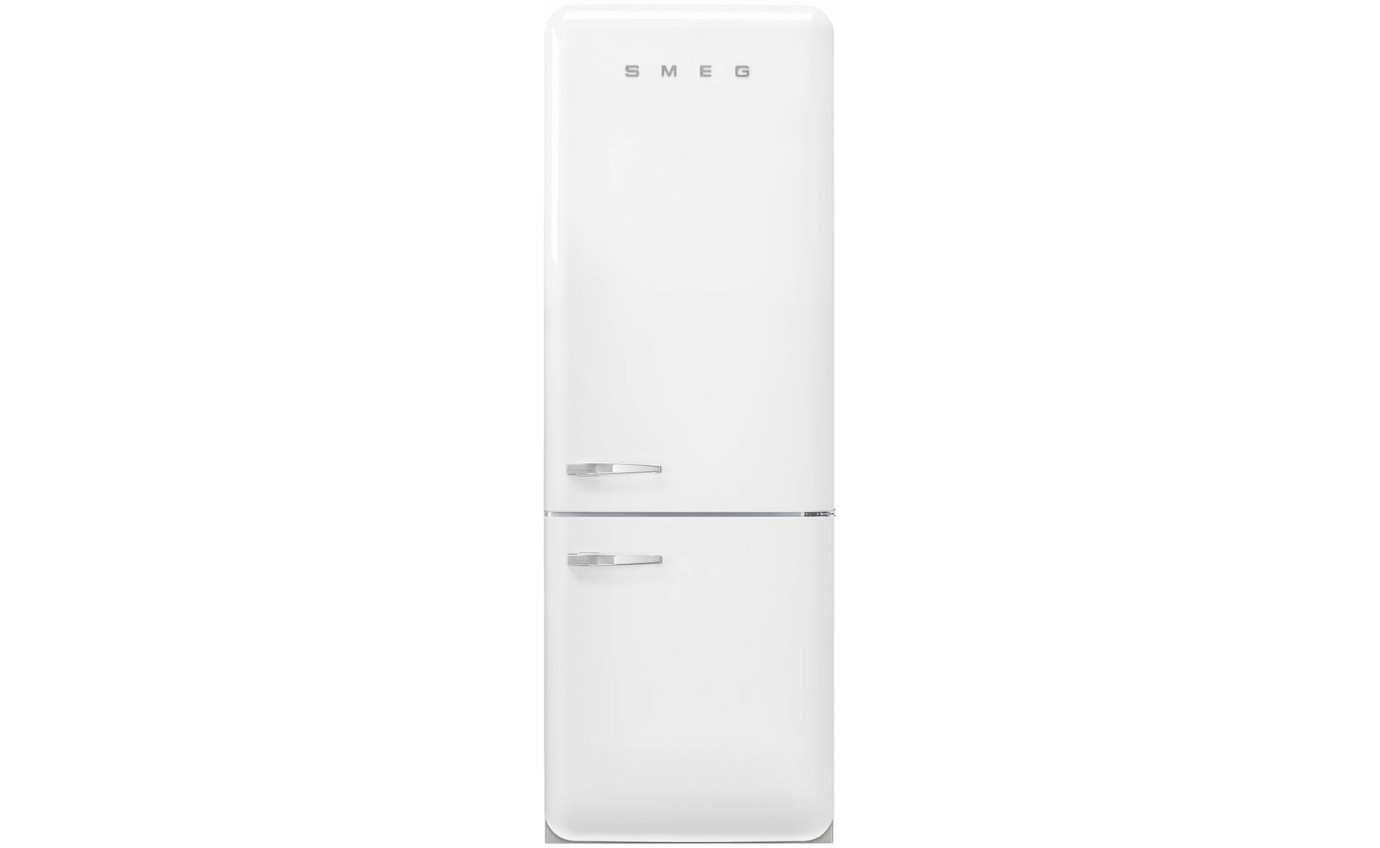 Smeg 481L 50s Style Retro Bottom Mount Fridge (White) FAB38RWH5AU