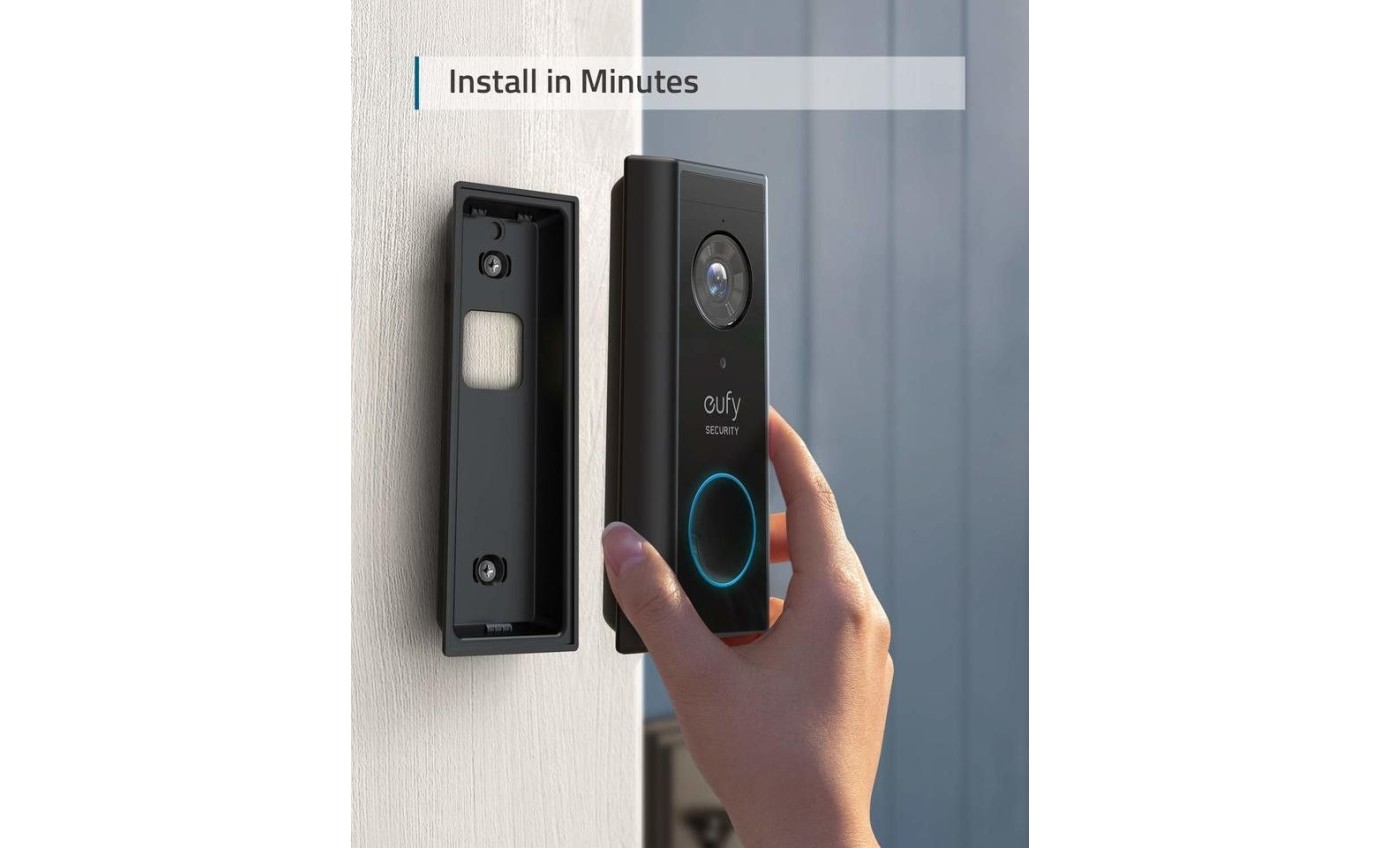 eufy Security Video Doorbell 2K Add-On T8210CW1